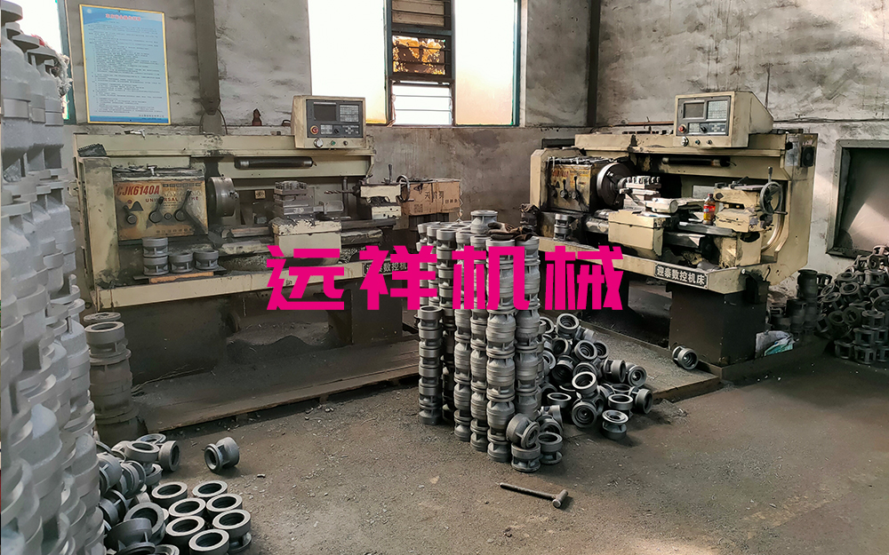 深井泵导流壳加工车间