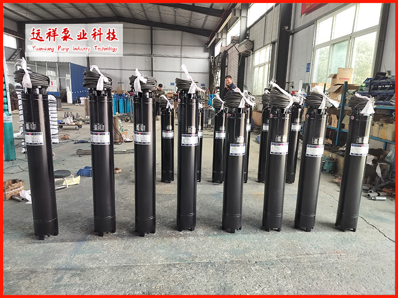 深井潜水泵安装 200QJ型立式多级不锈钢深井泵高扬程清水泵